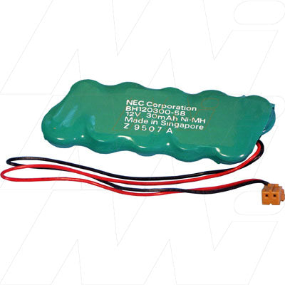 MI Battery Experts 10/V40H Professional NiMH Laptop Memory Backup Battery - 12V 40mAh, Compact 22x5.35mm, 0.5Wh