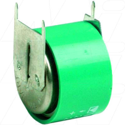 VARTA 2/V80H D+10mm S- NiMH Backup Battery 2.4V 70mAh Compact Memory Protection for PLC & Industrial Systems
