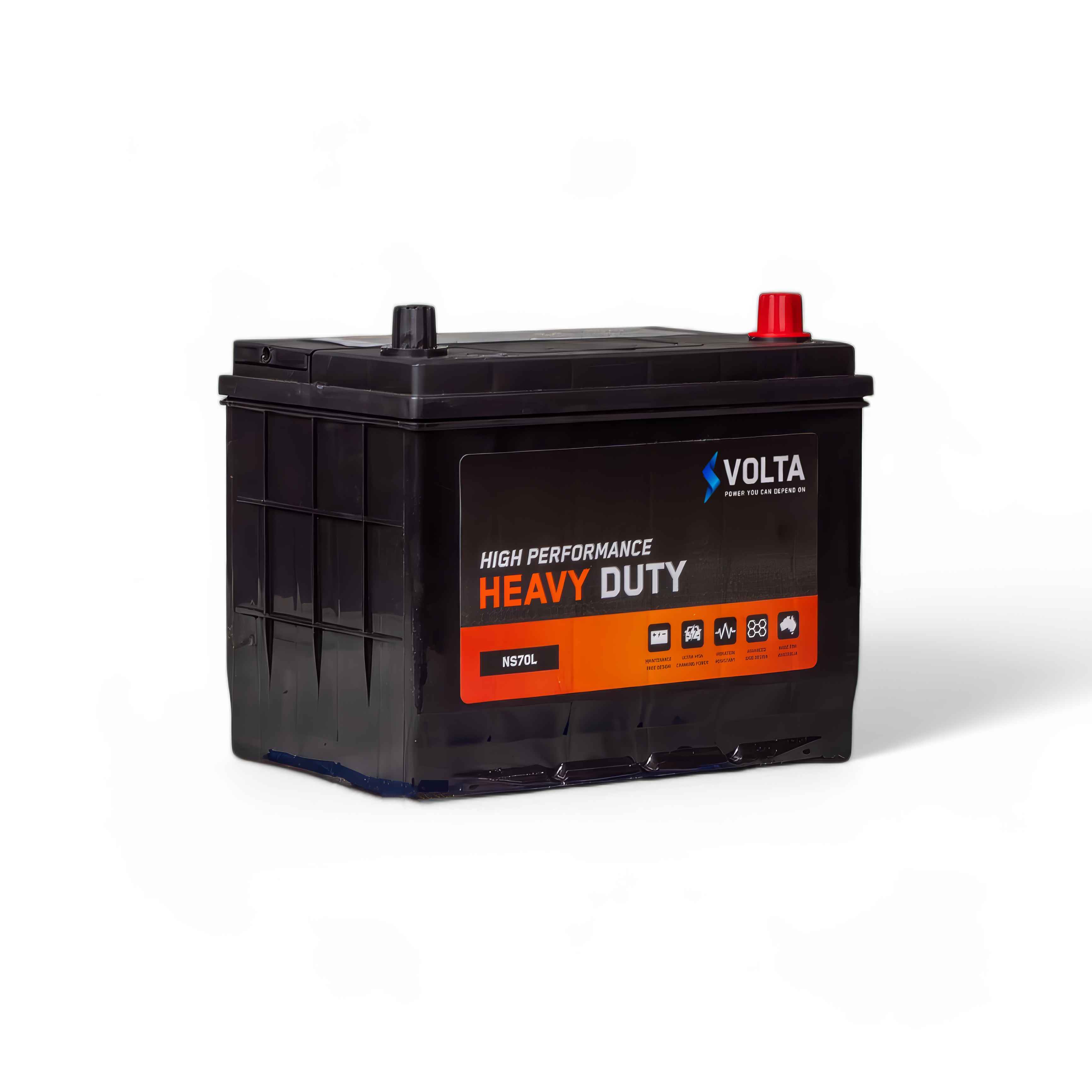 VOLTA NS70L MF 630CCA 36 MONTH WARRANTY