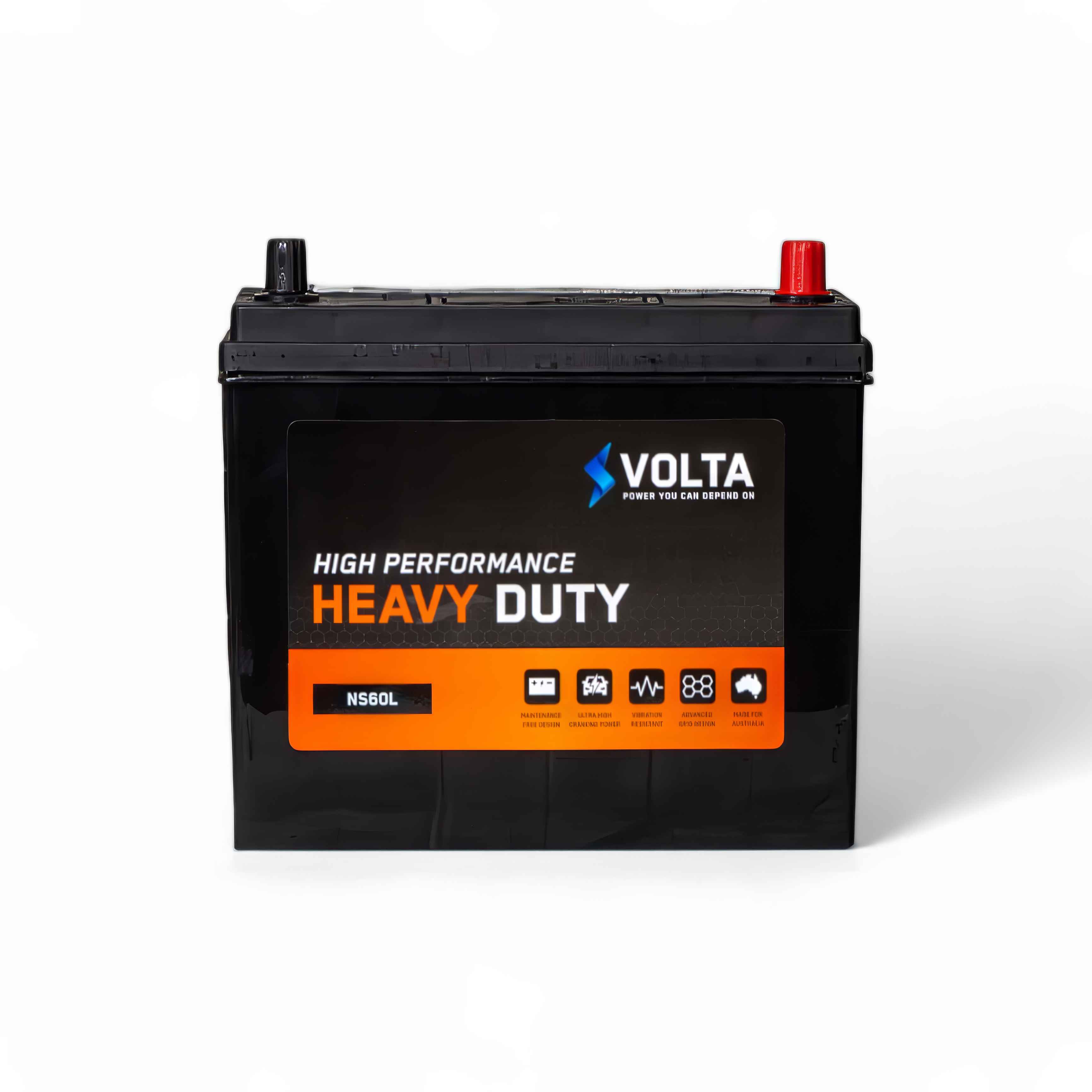 VOLTA NS60L MF 430CCA 36 MONTH WARRANTY