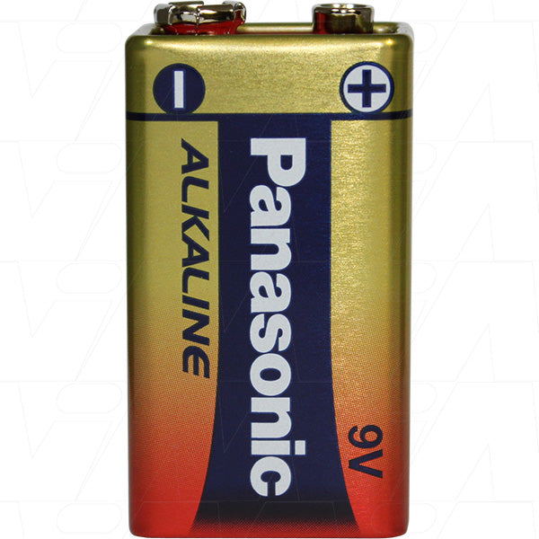 Panasonic 6LR61T/1SK 9V Professional Alkaline Battery Long-Lasting Power for Audio, Test Equipment & Emergency Devices