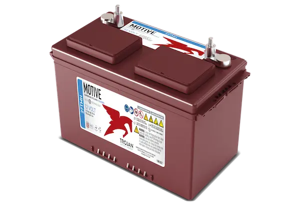 Trojan 27TMH 12V 115Ah Deep Cycle Battery - Marine & RV Flooded Lead Acid with WNT Terminals - 28kg Signature Series