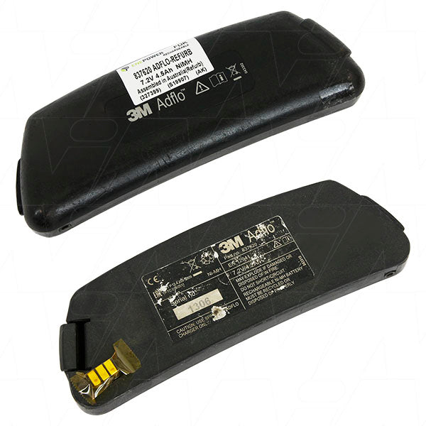 MI Battery Experts 837620 Adflo-REFURB NiMH Battery Pack - 7.2V 4.5Ah 32.4Wh Professional-Grade Power for Continuous Industrial Use