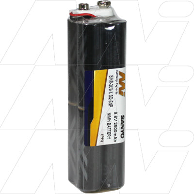 Sanyo 8/HR-3UWX SQ-SNP 9.6V 2.5Ah NiMH RC Battery Pack - Professional-Grade Power for Transmitters & Receivers