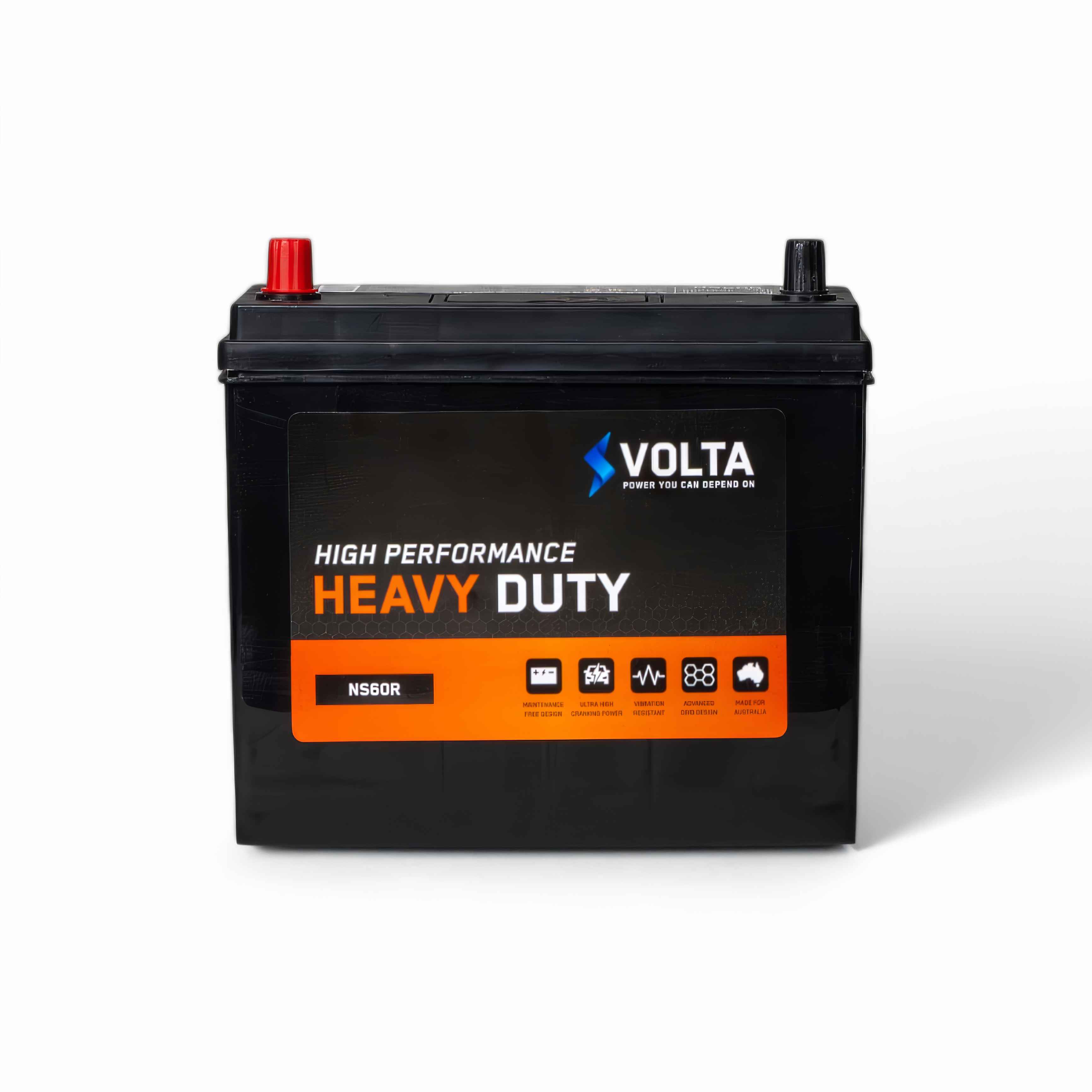 VOLTA NS60R MF 430CCA 36 MONTH WARRANTY