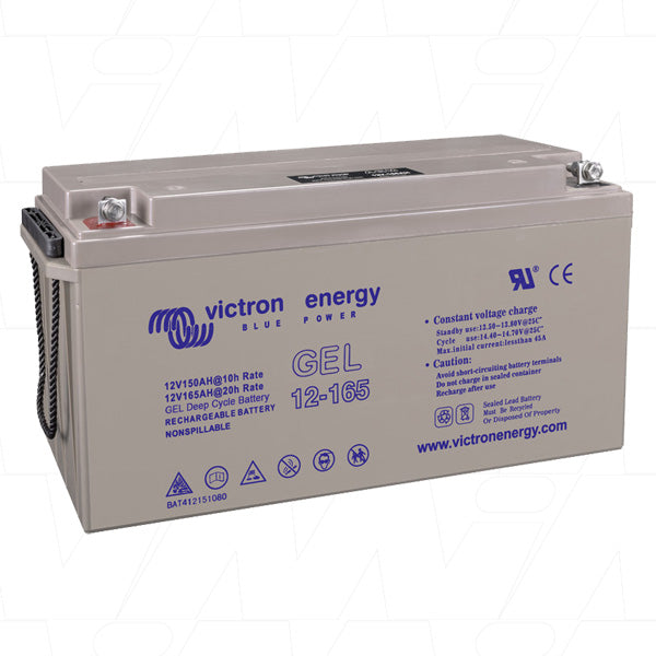 Victron Energy BAT412151104 12V 165Ah Deep Cycle Sealed Lead Battery for Mobility Scooters & Golf Carts