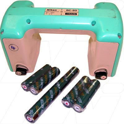 MI Battery Experts BC-80 Refurb 7.2V 4Ah NiMH Battery Pack for Professional GPS Surveying Equipment - 28.8Wh Capacity