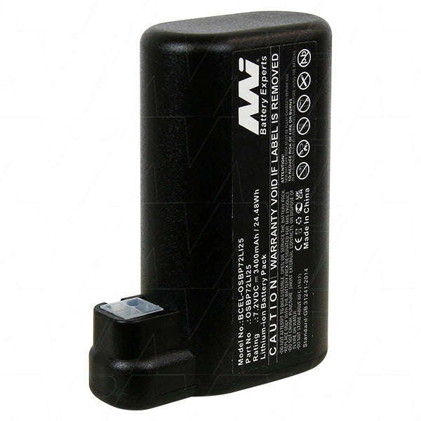 Professional-Grade 7.2V 3.4Ah Li-Ion Battery for Robot Vacuums Long-Lasting Power, 2-Hour Runtime, Smart Management System