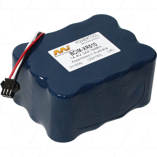 MI Battery Experts BCIM-XR510 14.4V 3Ah NiMH Professional Battery Pack for Industrial Tools & Equipment