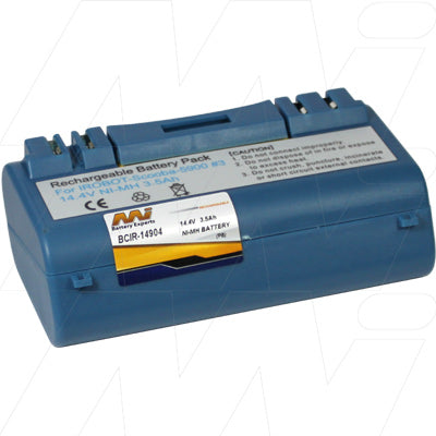 Professional-Grade MI Battery Experts BCIR-14904 14.4V 4Ah NiMH Battery Pack for Industrial & Medical Equipment