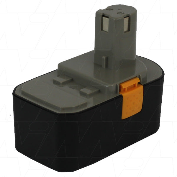 MI Battery Experts BCR-B1815SMH-BP1 Professional 18V 2.0Ah NiMH Power Tool Battery - High-Performance, Quick-Charging, Jobsite-Tough