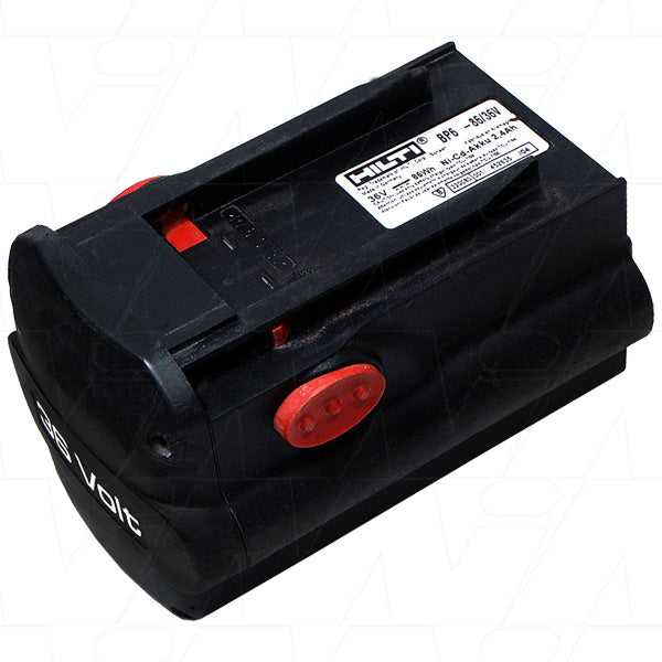 MI Battery Experts BP6-86-Refurb 36V 2.5Ah NiCd Power Tool Battery - Professional-Grade Refurbished for Heavy-Duty Use