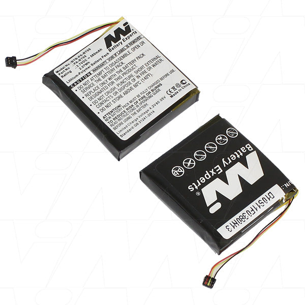 Lithium Polymer Battery for Bluetooth Headsets MI Battery Experts BTB-PA-BT05-BP1, 560mAh, 3.7V, Long-Lasting Power