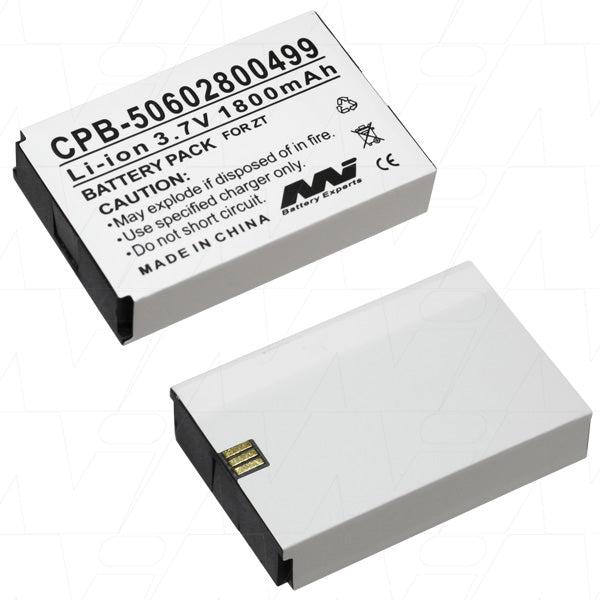 MI Battery Experts CPB-50602800499-BP1 1.8Ah Lithium-Ion Smartphone Battery - 3.7V, 6.7Wh, 44g Lightweight Power Solution for Extended Mobile Performance