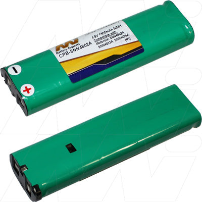 MI Battery Experts CPB-SNN4802A-BP1 NiMH 4.8V 1.6Ah Battery Pack for Professional Mobile Communications Devices