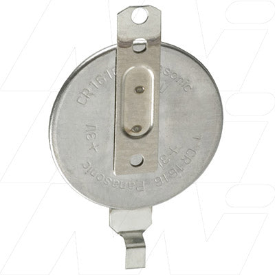 Panasonic CR1616 3V Lithium Coin Cell Battery - 60mAh Capacity for Memory Backup in Industrial & Medical Devices