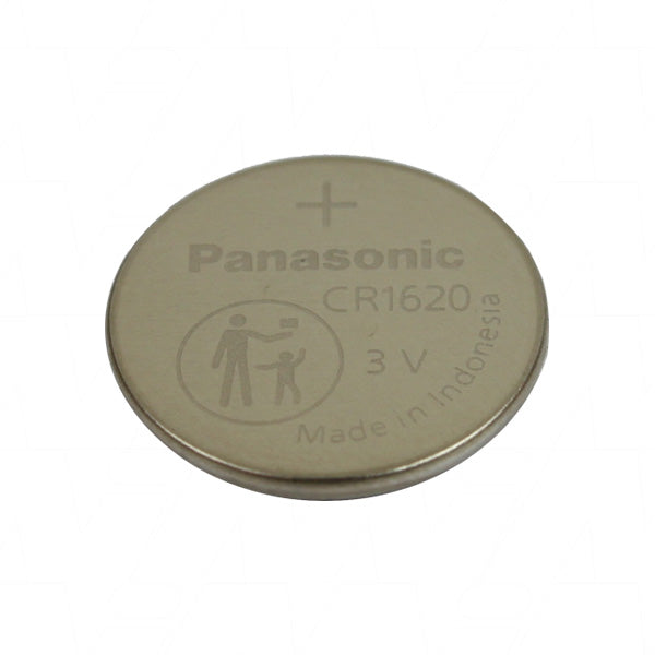 Panasonic CR1620 3V Lithium Coin Battery - Long-Lasting Power for Memory Backup & Precision Instruments