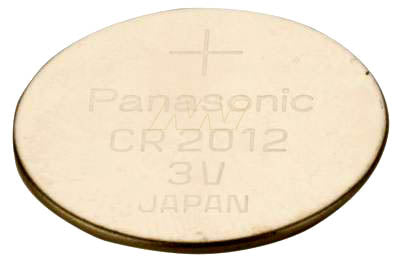 Panasonic CR2012 3V 55mAh Lithium Coin Cell Battery - Ultra-Thin 1.2mm for Memory Backup & Small Electronics