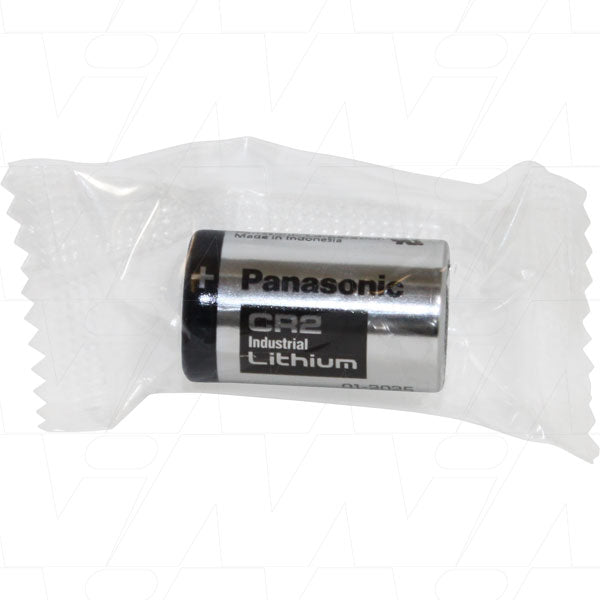 Panasonic CR2 Lithium Photo Battery 850mAh, 3V, Pro-Grade Power for High-End Cameras, 15.6x27mm, 11g, Long Shelf Life