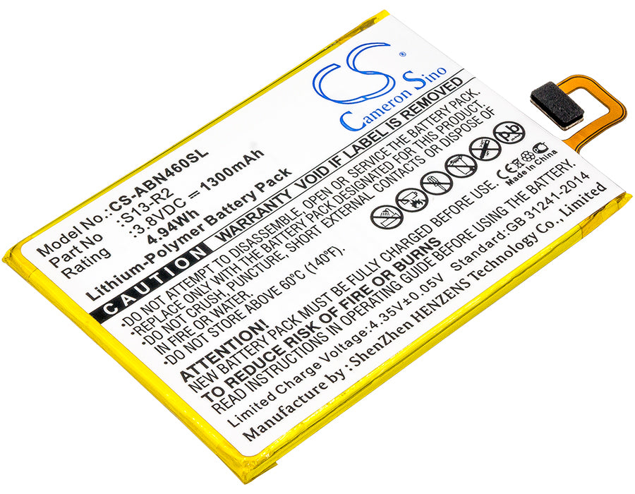 1300mAh Replacement Battery for Amazon Kindle Voyage (NM460GZ, S13-R2) - 3.8V 4.94Wh Li-Polymer Tablet Battery