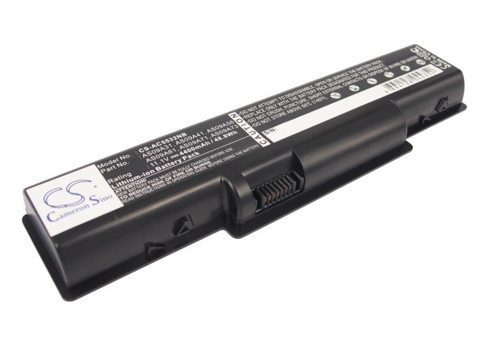 4400mAh Laptop Battery for Acer Aspire, Packard Bell EasyNote & Gateway NV - 11.1V Li-ion Replacement