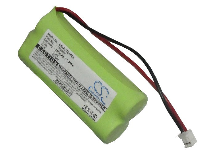 750mAh Ni-MH 2.4V Cordless Phone Battery - Audioline DECT 5015, Cheetah, Doro Dunea Replacement