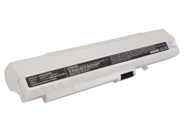 Acer Aspire One & Gateway LT Series Laptop Battery - 7800mAh Extended Capacity 11.1V Li-ion