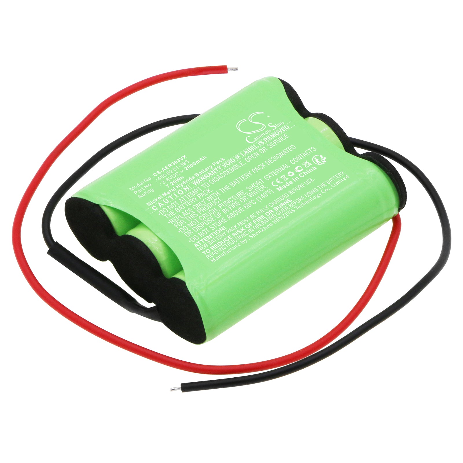 2000mAh Ni-MH 3.6V Battery for AEG Rapido ErgoRapido ZB5103 Vacuum & Philips FC6152/81 Cordless Stick Vacuums Replacement
