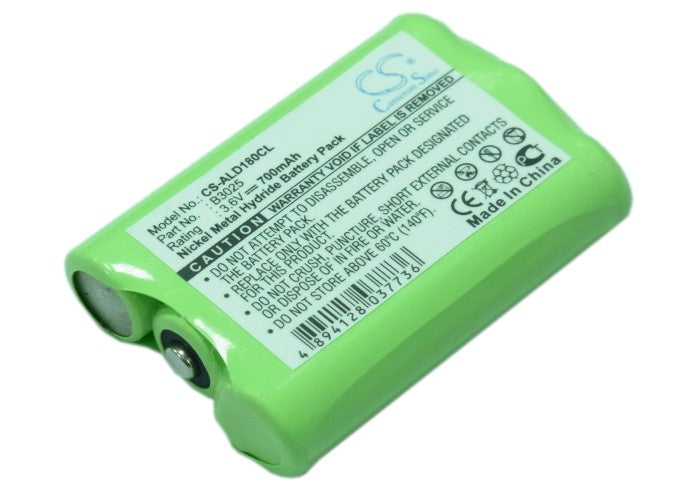 700mAh 3.6V Ni-MH Replacement Battery for Audioline CDL1800 Cordless Phone - VT1421, MD9986, LT-9986