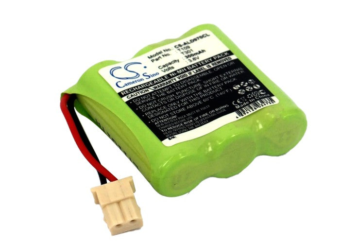 300mAh Ni-MH Cordless Phone Battery 3.6V Replacement for Audioline, Panafone & More - Long Lasting Power
