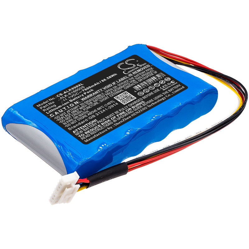 7800mAh Battery for Eloik BY-A6/BY-A6s Fusion Splicer & Survey/Test Equipment, 11.1V 86.58Wh
