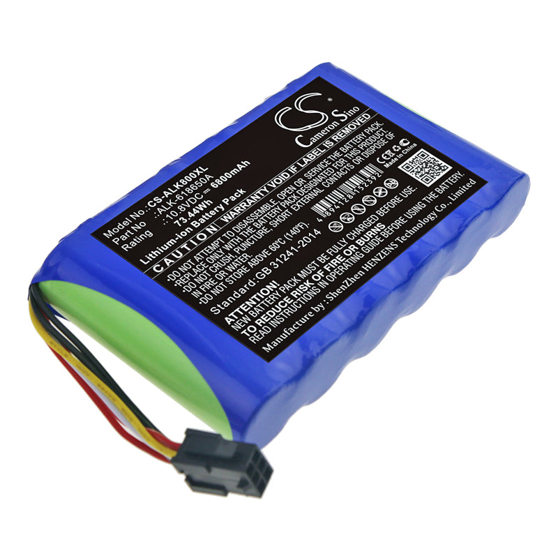6800mAh Replacement Battery for Eloik ALK-80/88/88A Fusion Splicer - 10.8V, 73.44Wh Li-ion