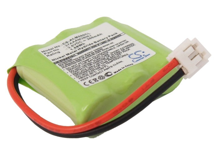 3.6V 300mAh Ni-MH Cordless Phone Battery Replacement for Alcatel, VTech, AT&T - Long Life Power