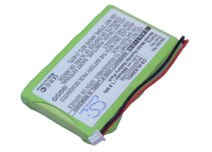 500mAh Ni-MH 3.6V Replacement Battery for Audioline Oyster 200 & 500 Cordless Phones - Exact Fit, Extended Life