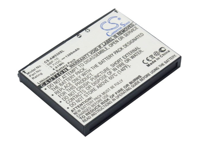 1300mAh Replacement Battery for Asus M530 M530w M536 P560 Lamborghini ZX1 - 3.7V Li-ion