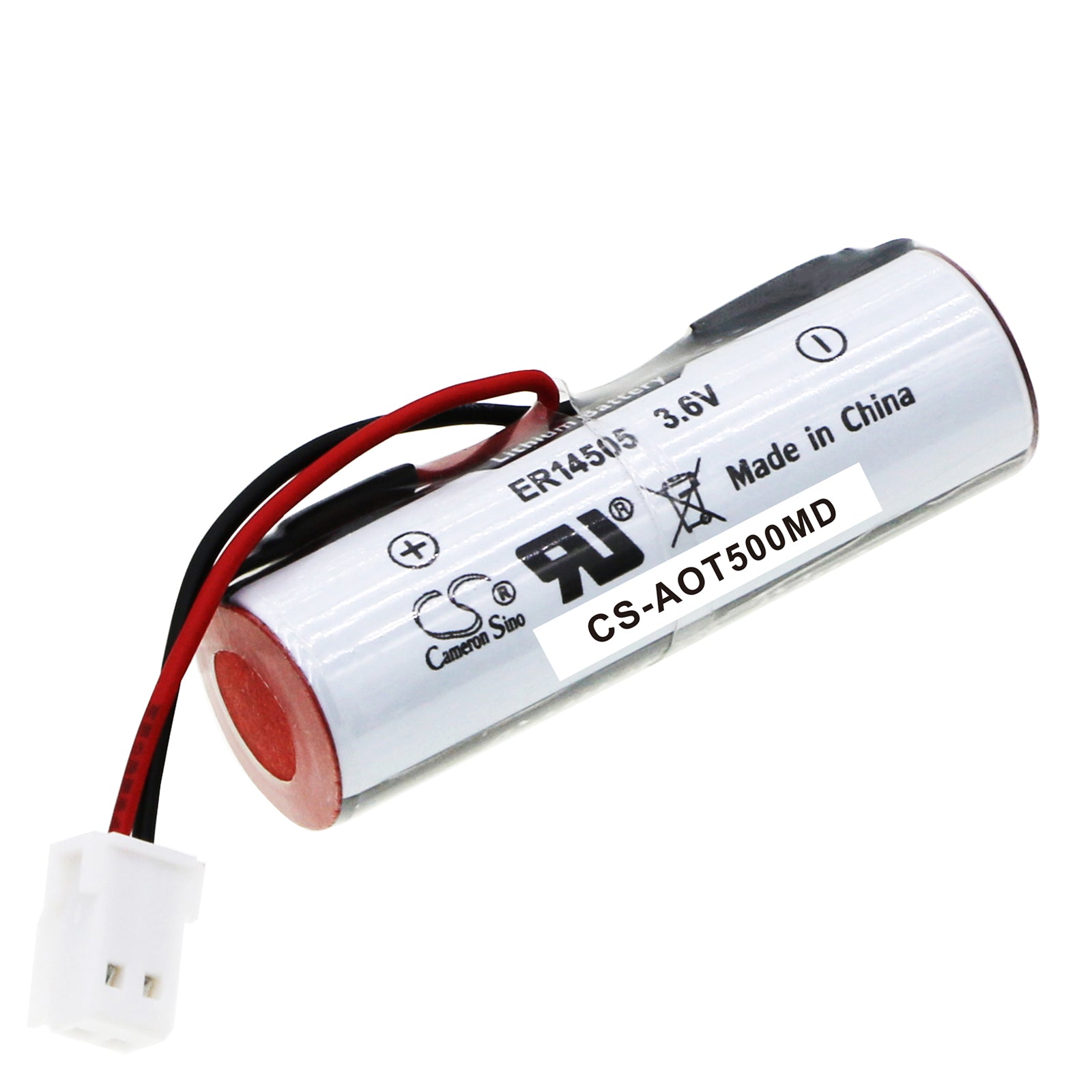 2700mAh 3.6V Li-SOCl2 Battery - AeroScout T5, T2-EB, TAC-241 Sensor Tags - Medical Grade Long-Life Replacement