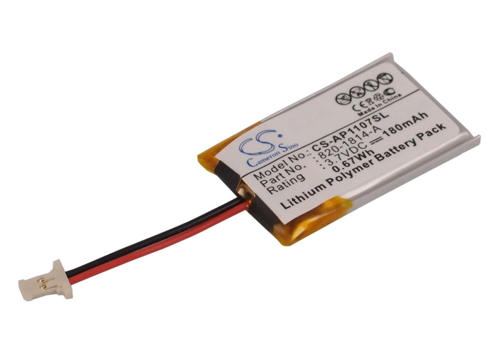 180mAh 3.7V Li-Polymer Battery for Apple PowerBook G4 17" RAID Controller (A1107, A1106, A1138, A1139)