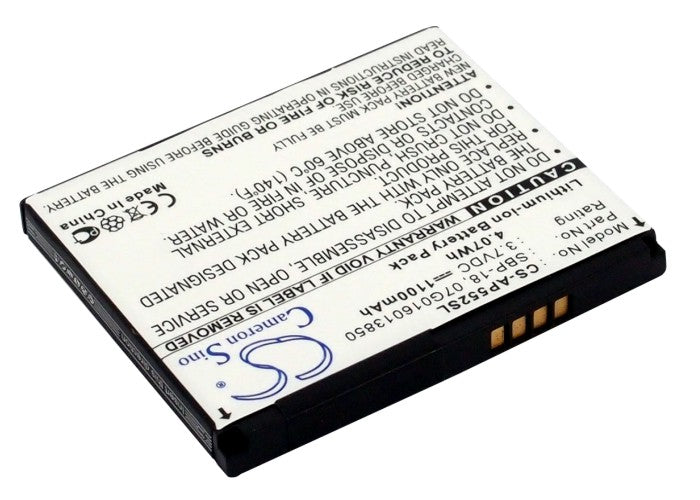 1100mAh Replacement Battery for Asus P552w P552v Smartphone - 3.7V Li-ion - Mobile Phone Power