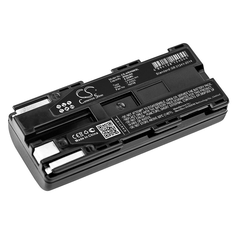 7.4V 800mAh Li-ion Battery for AEG ARE H5 RFID Reader - Replacement Power Supply (70178)
