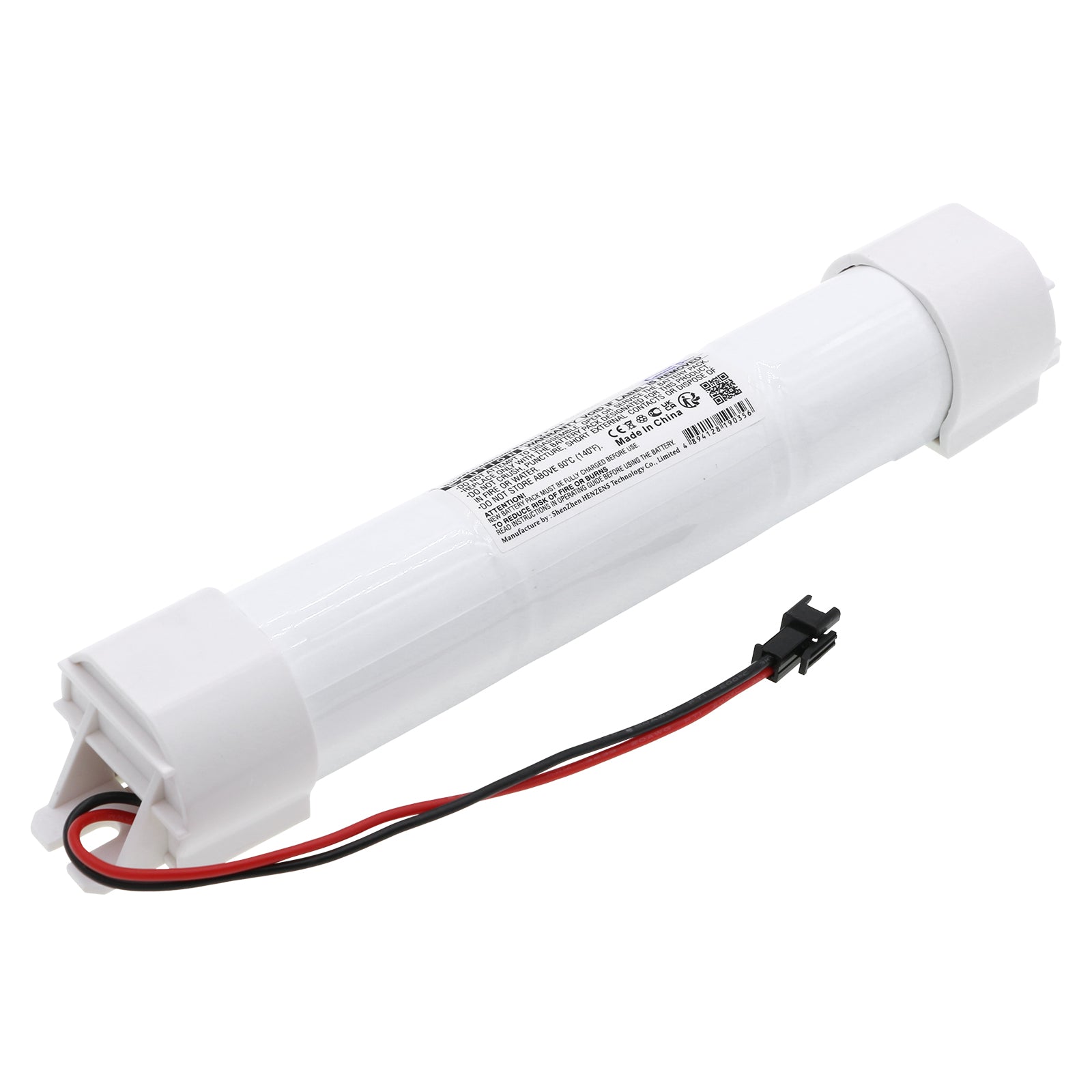 3.6V 4000mAh Ni-CD Battery for ARSEL Emergency Lights: AK-468, AK581, AK-141 Series - 221mm x 37.6mm