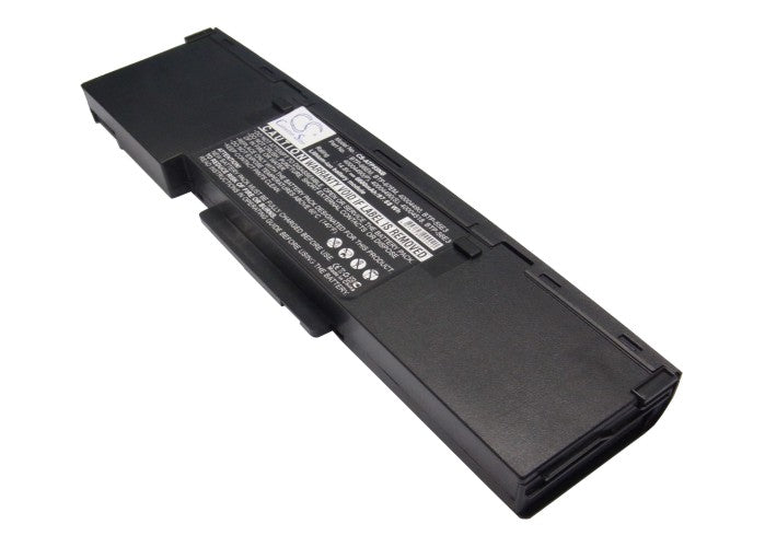 6600mAh Laptop Battery for Acer Aspire 1360, 1500 Series - 14.8V 97.68Wh Replacement Li-ion