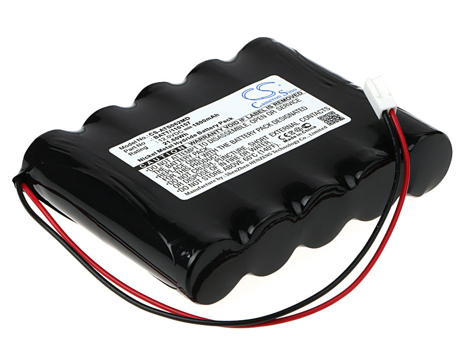 1800mAh 12V Ni-MH Battery for Atmos Suction Pumps: Atmolit N, N64, Atmoport PA-A1062 - Replacement Power Pack