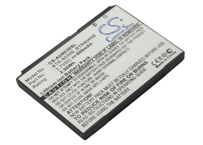 800mAh Replacement Battery for Audiovox Razzle, Pantech Jest & Verse US Cellular Smartphones - 3.7V Li-ion