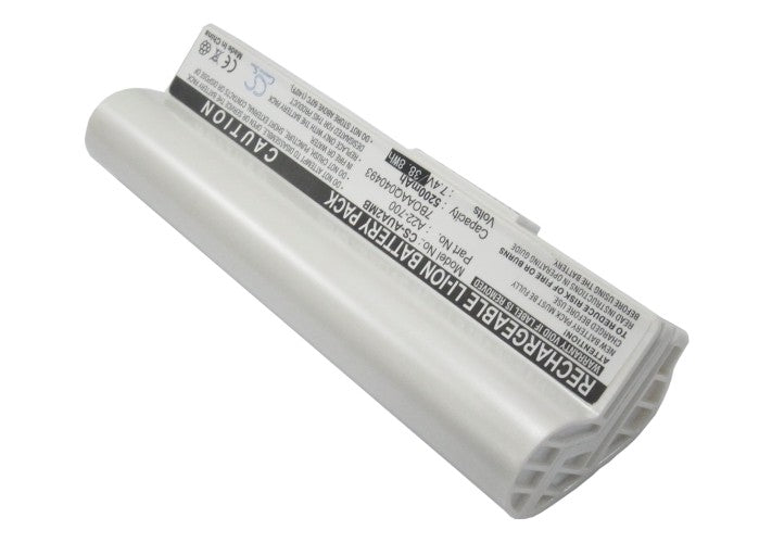 5200mAh Replacement Battery for Asus Eee PC 701, 701C, 800, 900 Series Netbooks - 7.4V Li-ion