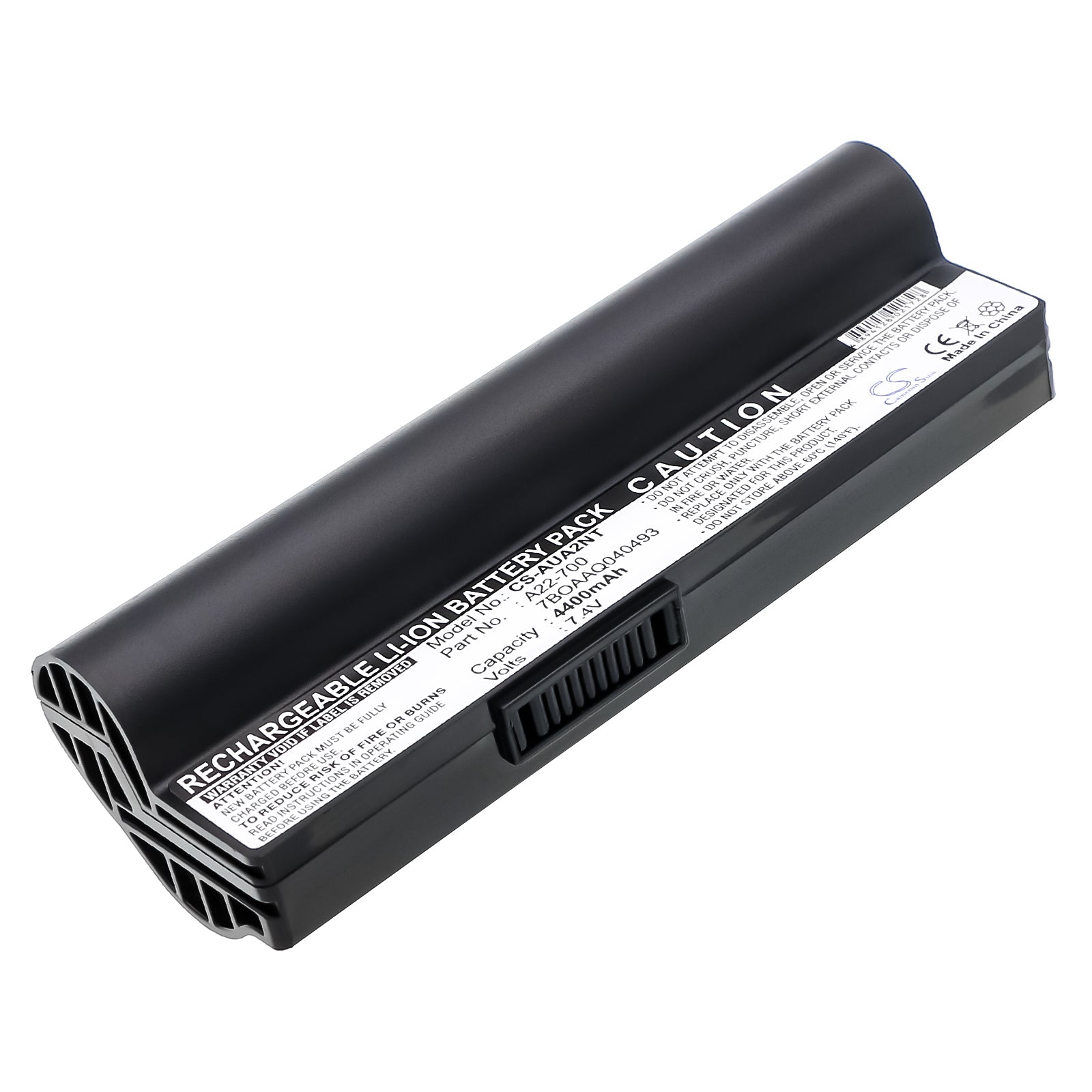 4400mAh 7.4V Laptop Battery - Asus Eee PC 701, 900 Series Replacement - A22-701, 90-OA001B1100