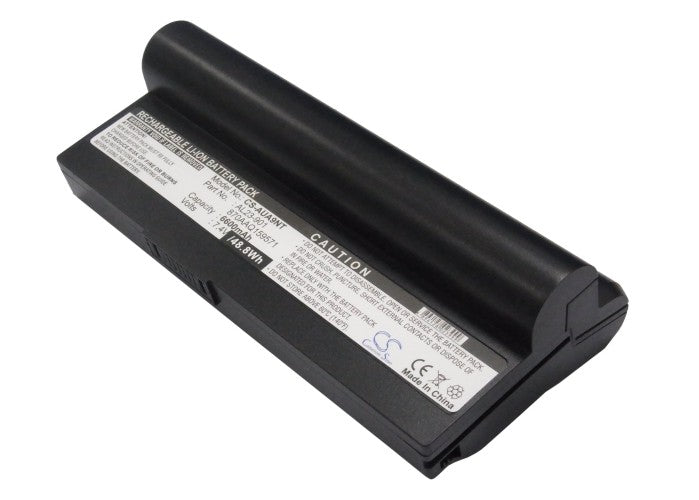 6600mAh Laptop Battery for Asus Eee PC 901/1000H/1000HE - Extended Life 7.4V Li-ion Replacement