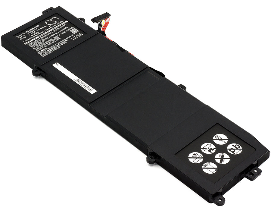 Asus Pro BU400 Series Laptop Battery - 7.4V 49.95Wh Li-Polymer Replacement - C22-B400A, 6750mAh