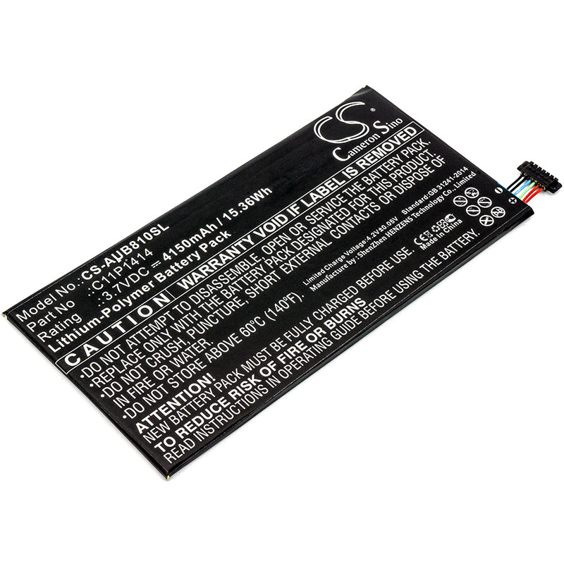 4150mAh Replacement Battery for Asus ZenPad 8.0 Power Case CB81 Tablet - 3.7V Li-Polymer