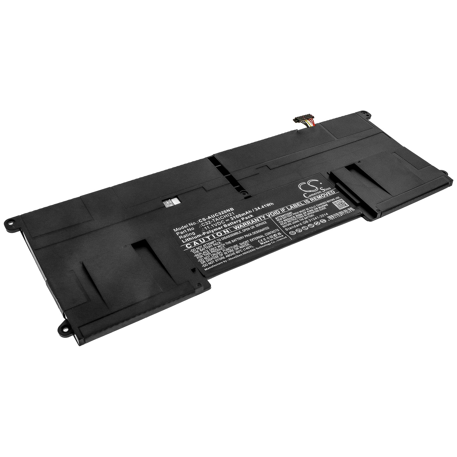 3100mAh Laptop Battery for Asus Taichi 21 Series - 11.1V Li-Polymer Replacement - C32-TAICHI21