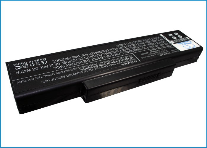 4400mAh Laptop Battery for Advent 7093 QT5500, MSI EX600 EX610, ASUS F3 F3J - 11.1V 48.84Wh Li-ion Replacement